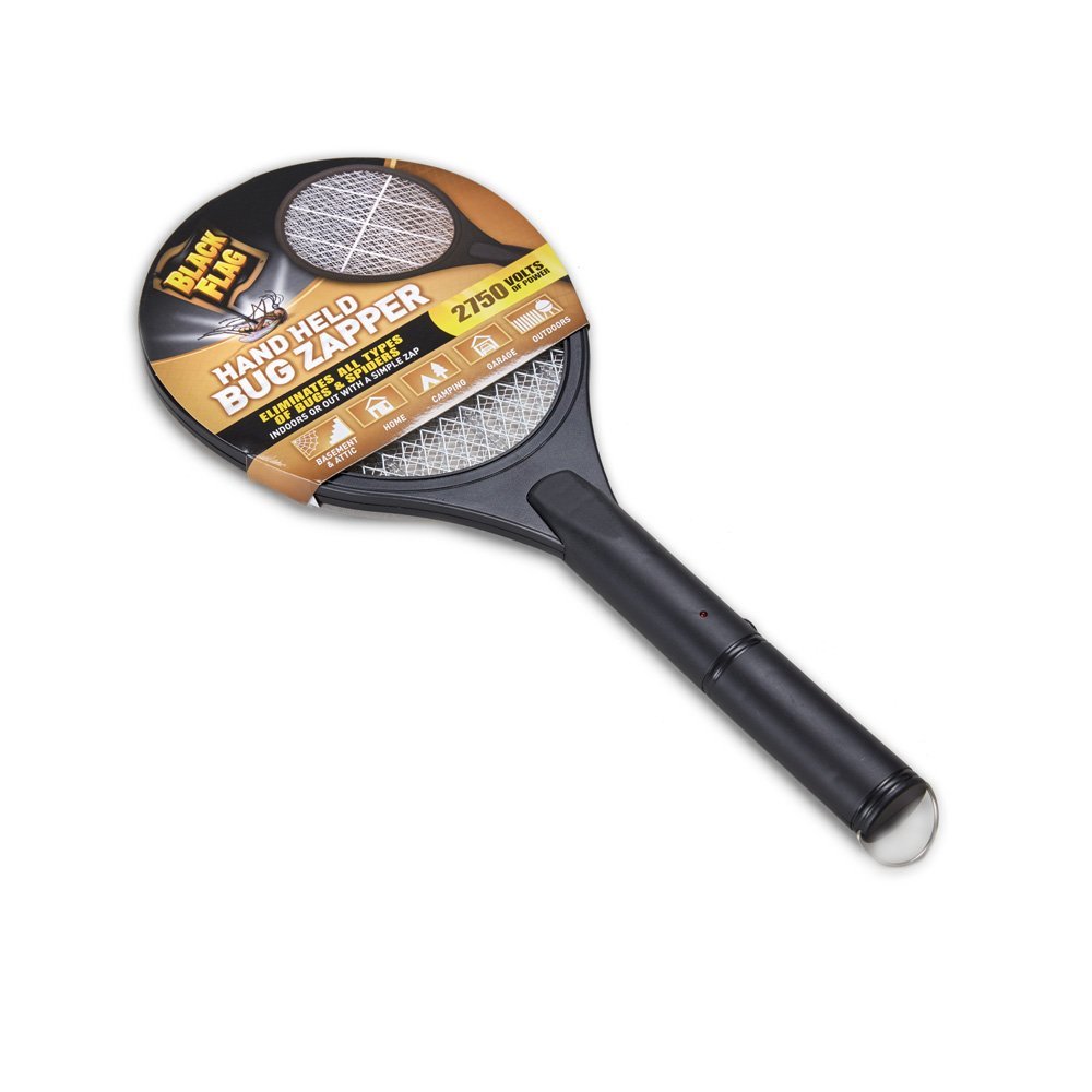 black flag electric fly swatter