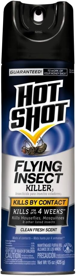 Hotshot Flying Insect Killer, 15 Oz, Aerosol