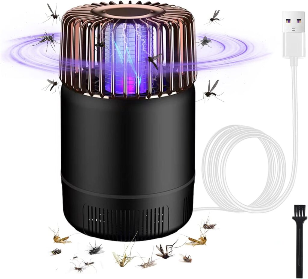 2023 Upgraded Fruit Fly Traps for Indoors, 2 in 1 Fly Traps Indoor for Home, Gnat Traps for House Indoor, Mosquito Trap, Fly Zapper, Bug Zapper Indoor, Indoor Fly Trap for Fruit Flies,Gnats,Moths