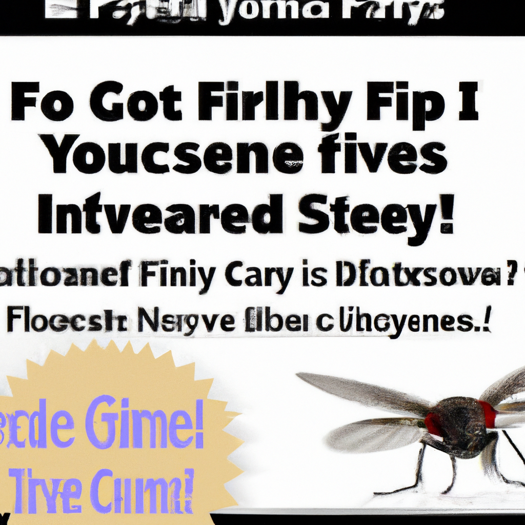 Dealing with a Fly Infestation: Tips and Tricks
