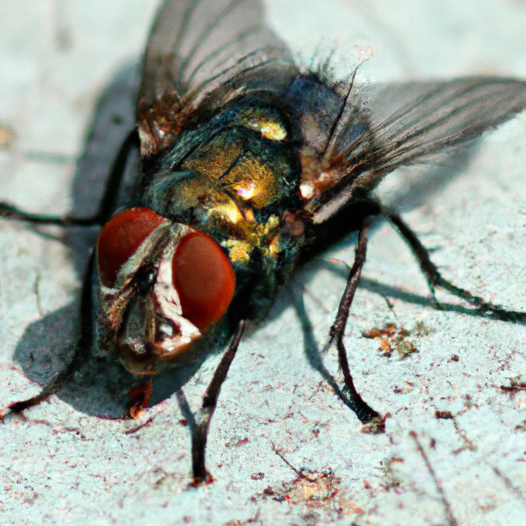 The Mystery of the Very Large Flies in the UK