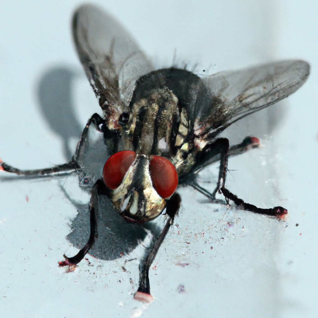The Mystery of the Very Large Flies in the UK